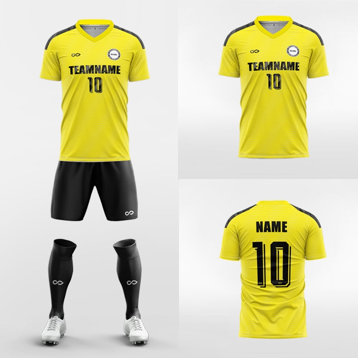 Custom Vacant Soccer Jerseys Set Sublimated Design Kit