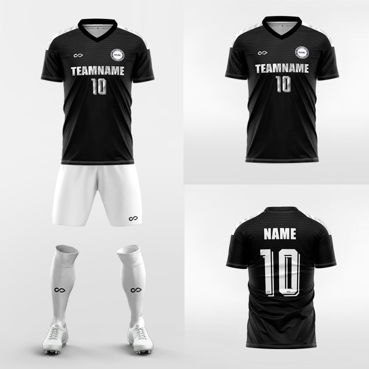 Custom Vacant Soccer Jerseys Set Sublimated Design Kit