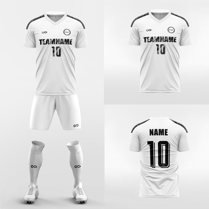 Custom Vacant Soccer Jerseys Set Sublimated Design Kit