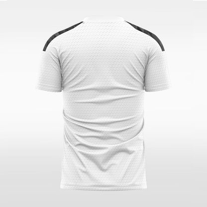 Custom Vacant White Sublimation Soccer Tops Jersey