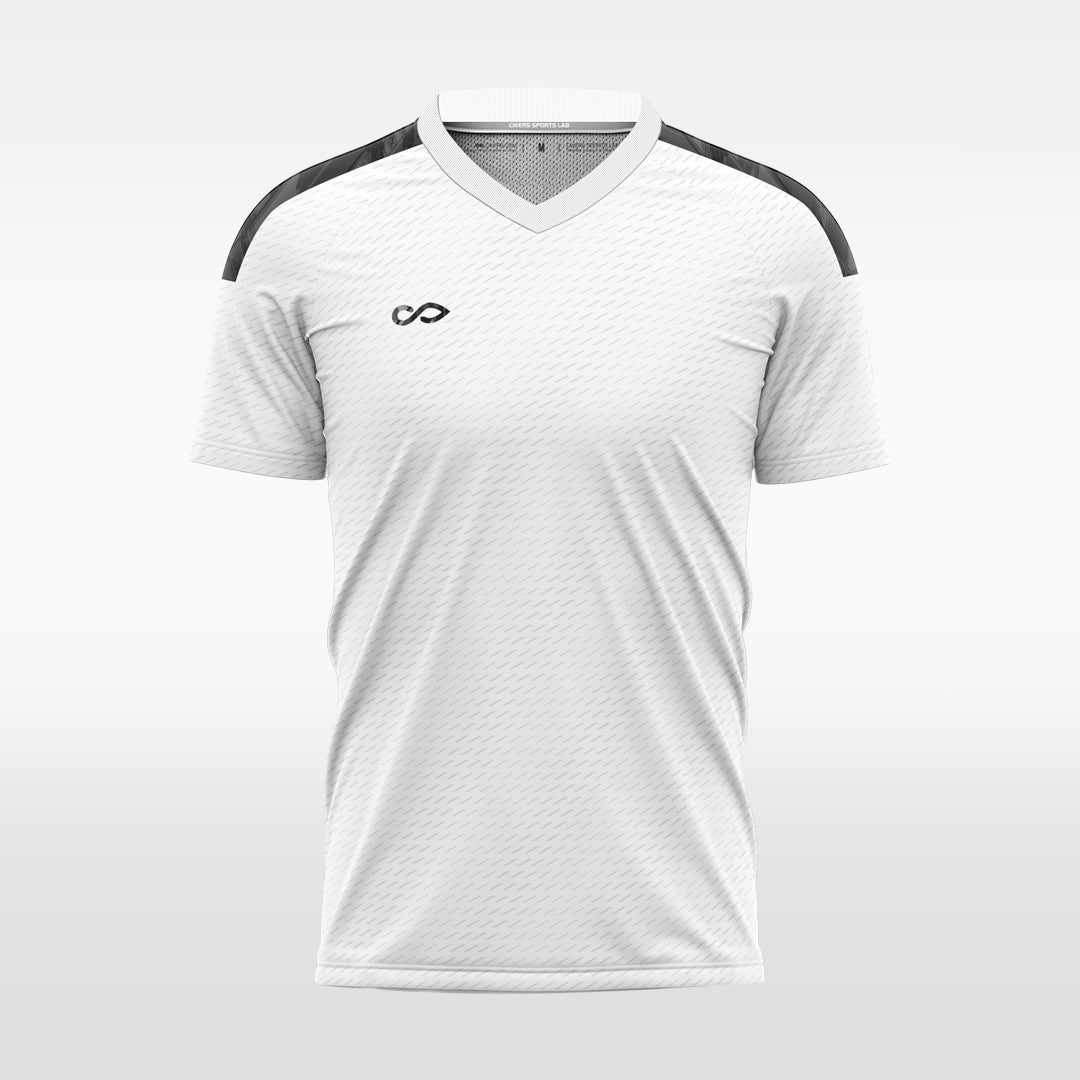 Custom Vacant White Sublimation Soccer Tops Jersey