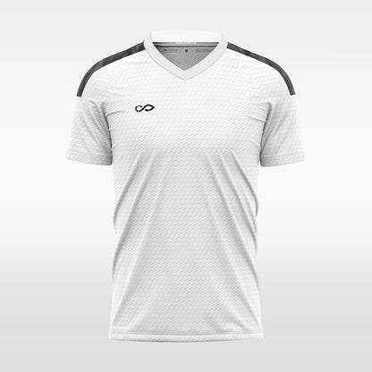 Custom Vacant White Sublimation Soccer Tops Jersey