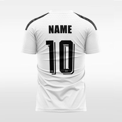 Custom Vacant White Sublimation Soccer Tops Jersey