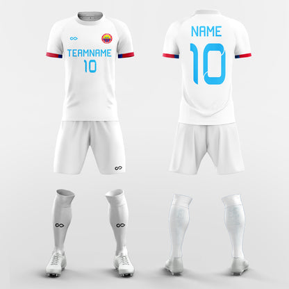 Custom Versed Soccer Jerseys Set Sublimated Design Kit