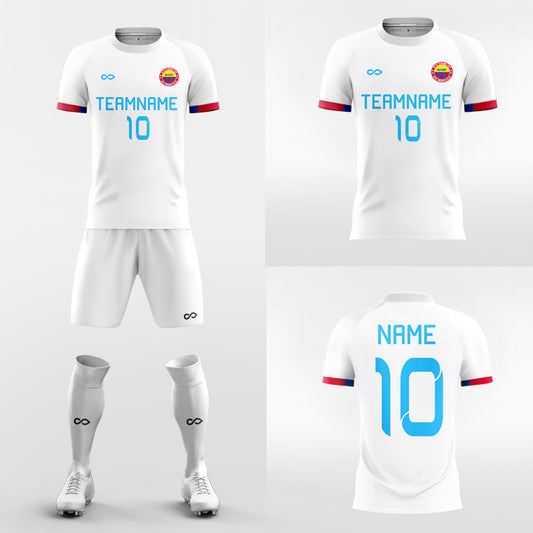 Custom Versed Soccer Jerseys Set Sublimated Design Kit