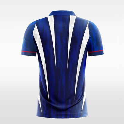 Custom White Line Sublimation Sport Soccer Tops Jersey