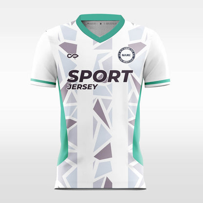 Custom Debris Geometric Pattern Sublimation Handball Tops Jersey