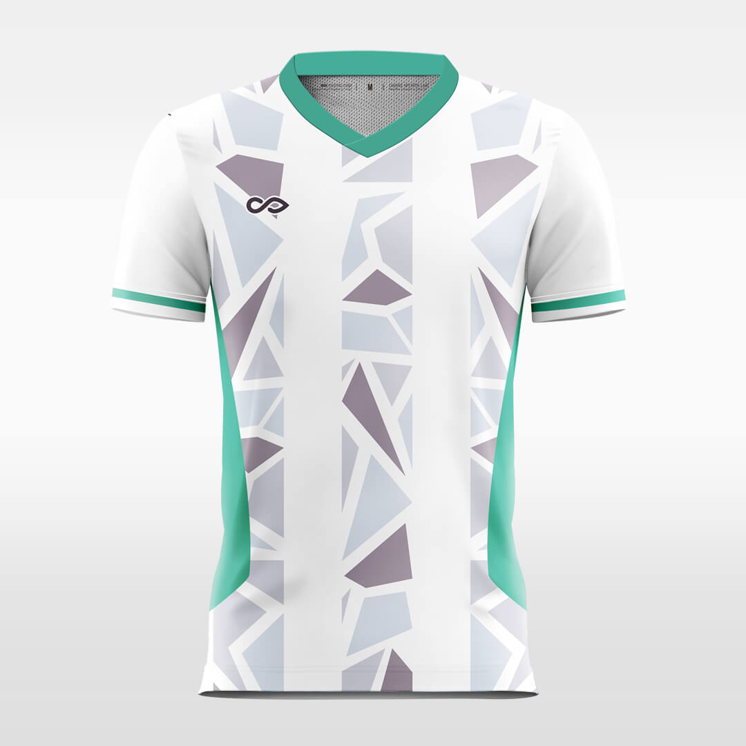 Custom Debris Geometric Pattern Sublimation Handball Tops Jersey