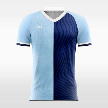 Double Faced 6 - Custom Soccer Jersey Design Sublimated