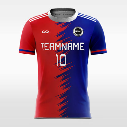 Double Faced 8 - Custom Soccer Jersey Design Sublimated