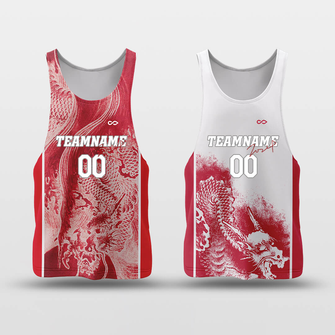 Dragon Hunt- Custom Reversible Basketball Jersey Top Quick Dry