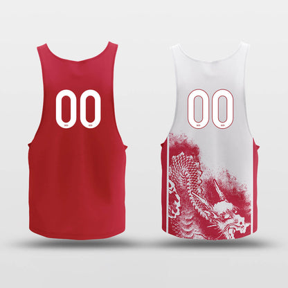 Dragon Hunt- Custom Reversible Basketball Jersey Top Quick Dry