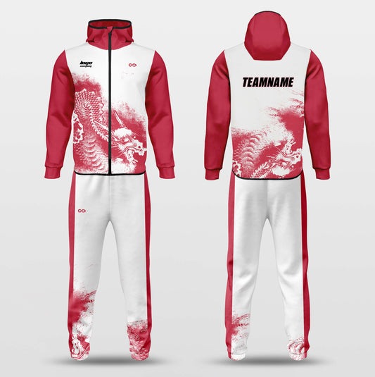 Custom Dragon Hunt Sweat Suit 2 Piece Outfit Casual Sports Tracksuits Set