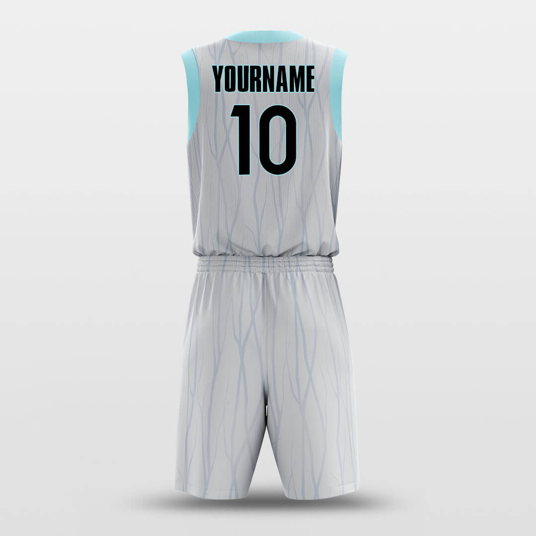 Custom Everything grows Line Uniform Basketball Jersey Set