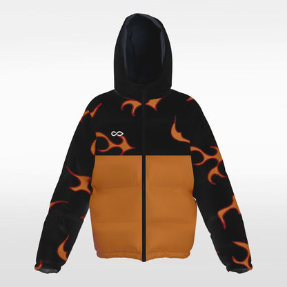 Fire - Custom Winter Jacket Sublimated 007