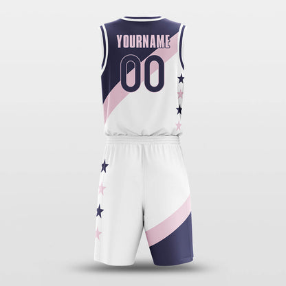 Custom Five-Star Knight Sublimated Basketball Jersey Set