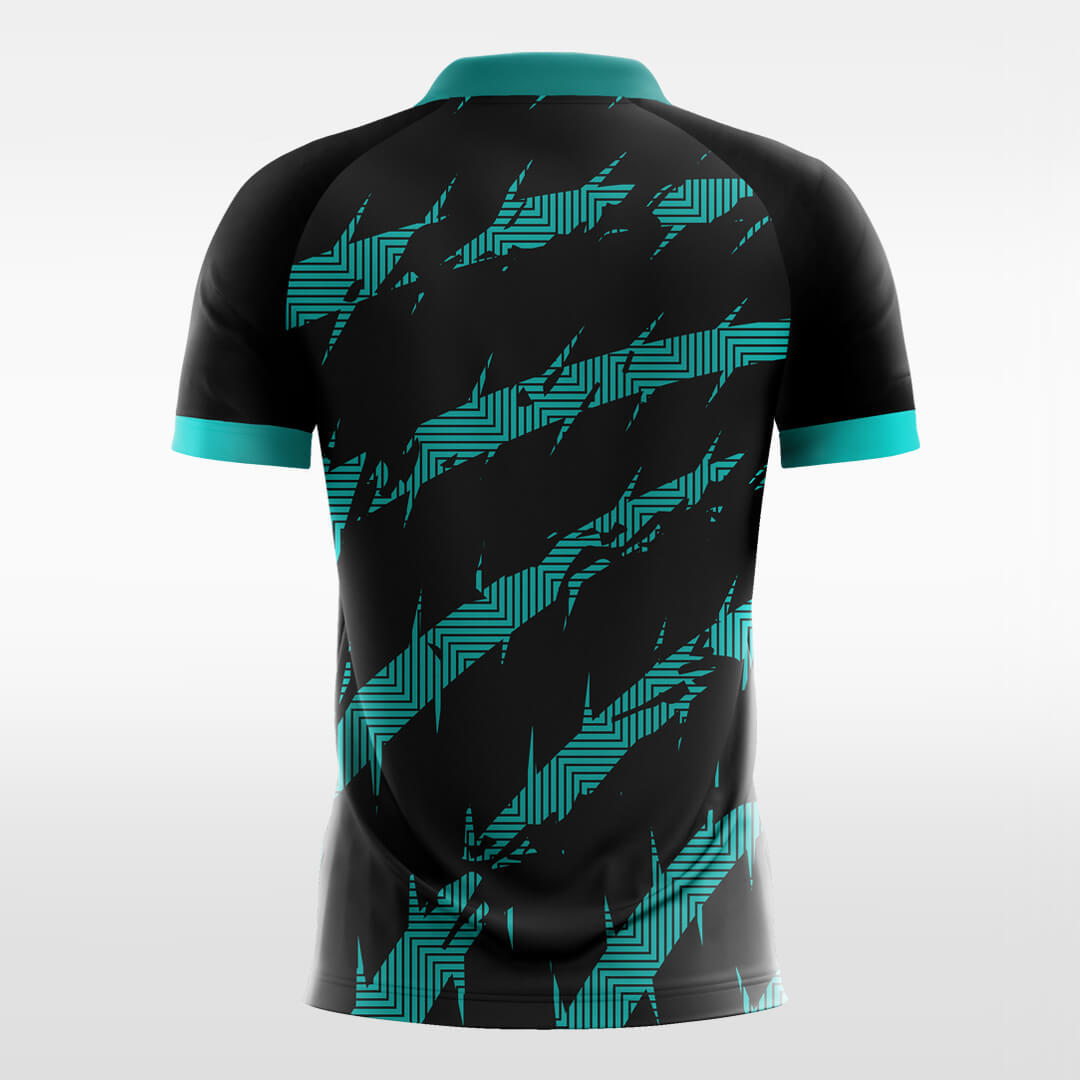 Custom Geometric Pattern Striped Sport Soccer Tops Jersey