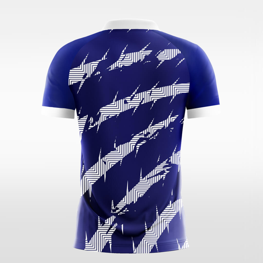 Custom Geometric Pattern Striped Sport Soccer Tops Jersey