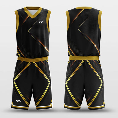 Golden Energy- Custom Sublimated Basketball Jersey Set