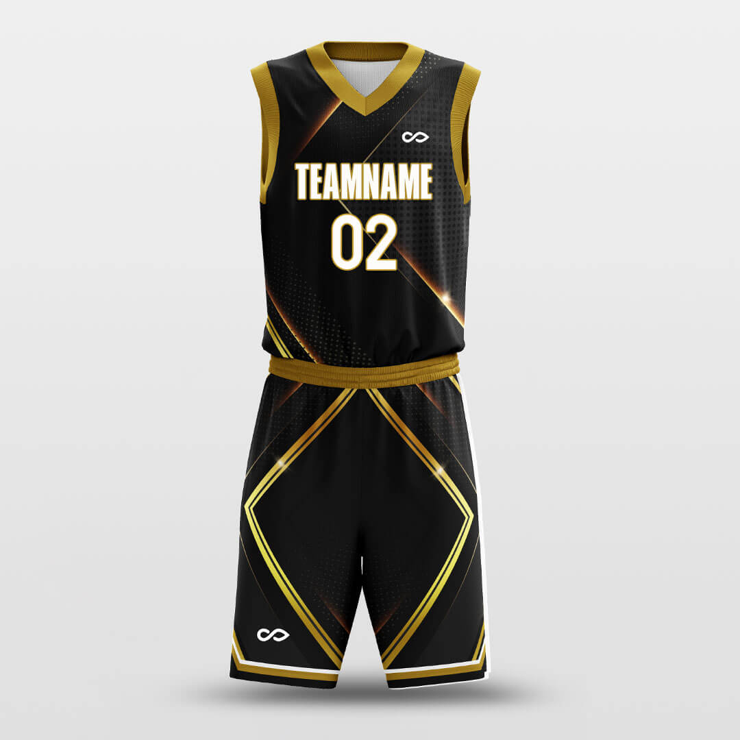 Golden Energy- Custom Sublimated Basketball Jersey Set