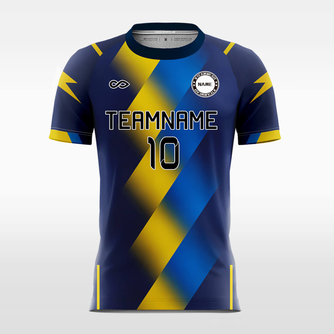 Gradient Stripe - Custom Soccer Jersey Design Sublimated