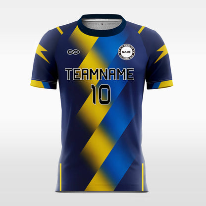 Gradient Stripe - Custom Soccer Jersey Design Sublimated