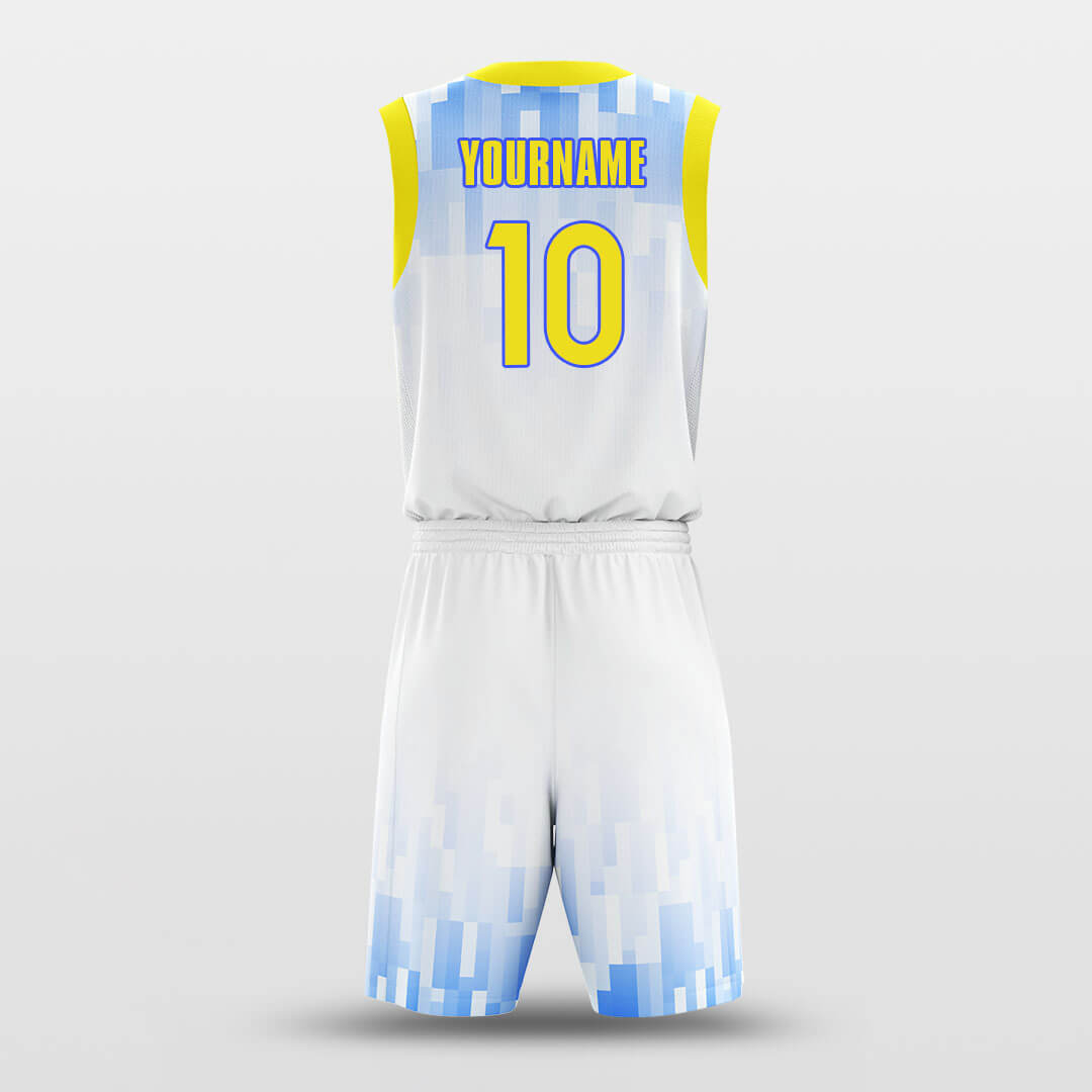 Gradient Blocks- Custom Sublimated Basketball Jersey Set