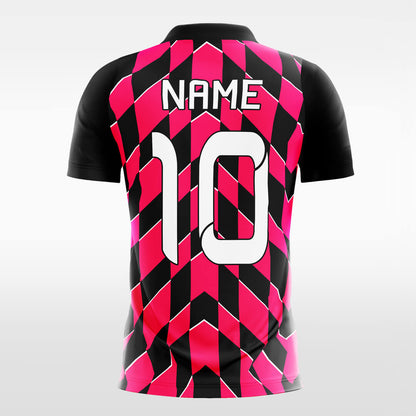 Custom Rhombic Checked Sublimation Sport Handball Tops Jersey