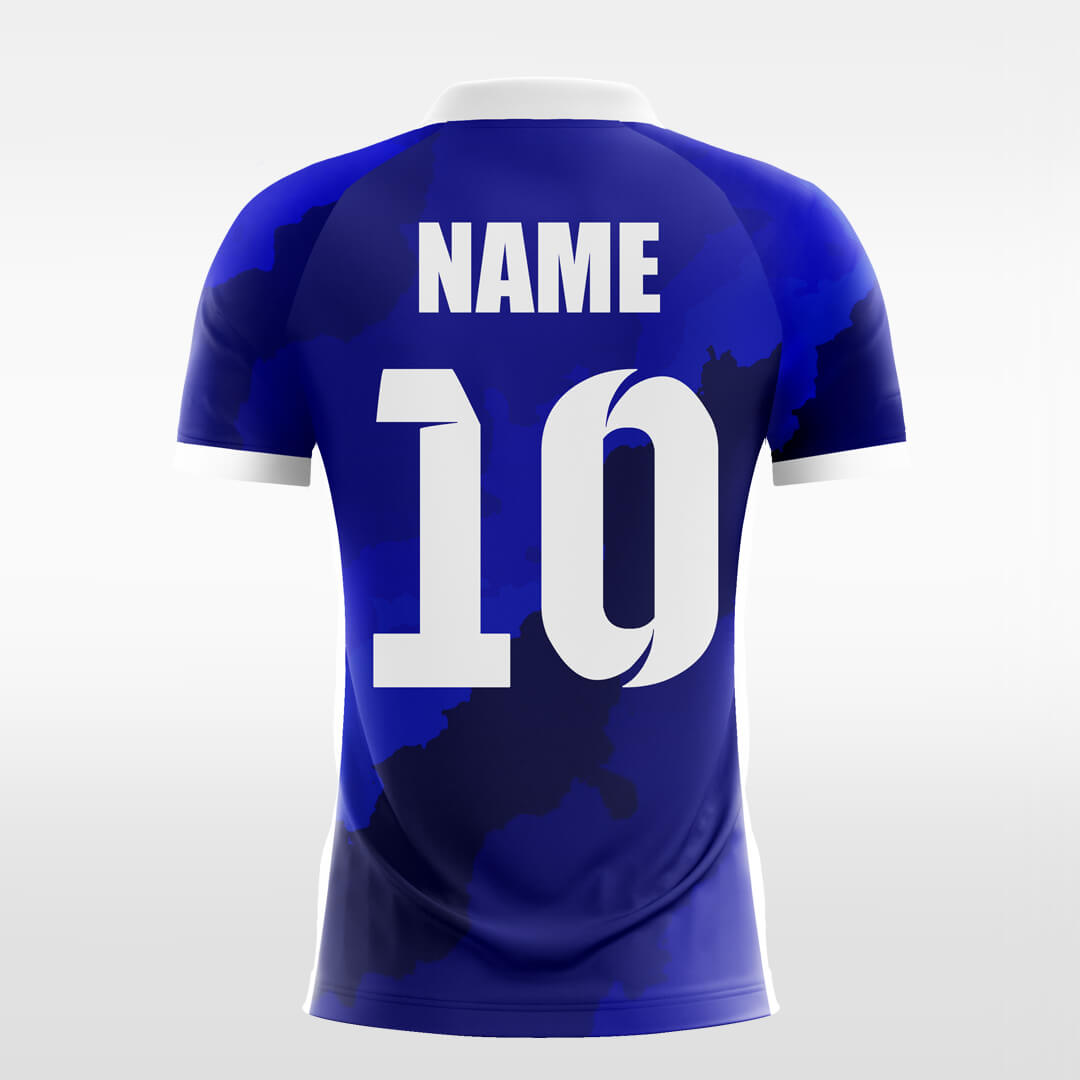 Custom Ink Shading Print Sublimation Soccer Tops Jersey