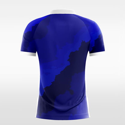 Custom Ink Shading Print Sublimation Soccer Tops Jersey