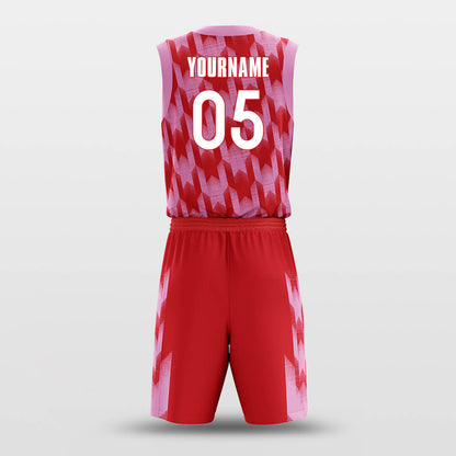 Inverted Reflection - Custom Sublimated Basketball Jersey Set