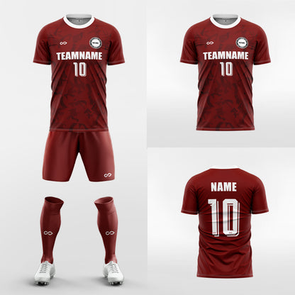 Lane- Custom Youth Soccer Jerseys with Shorts Sublimated Kit