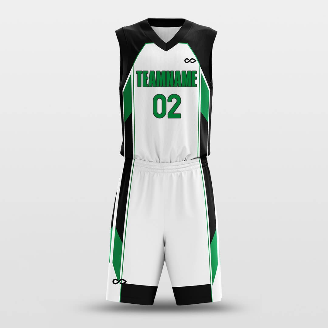 Custom Life Color Block Uniform Basketball Jersey Set
