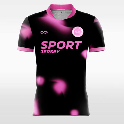 Custom Glowworm Lighting Print Sublimation Soccer Uniform Jersey