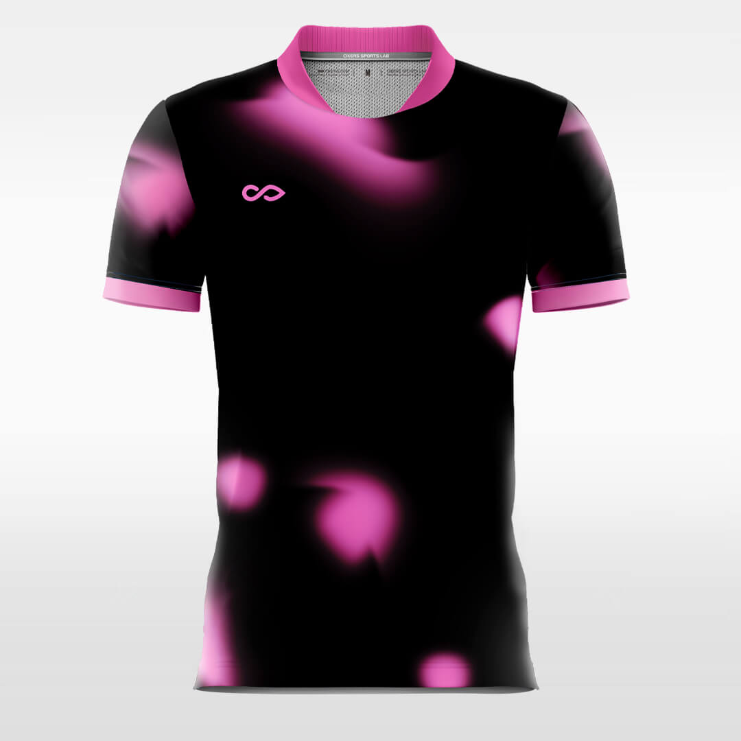 Custom Glowworm Lighting Print Sublimation Soccer Uniform Jersey