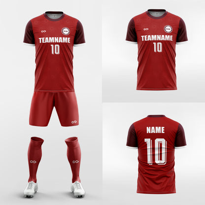 Liqueur- Custom Youth Soccer Jerseys with Shorts Sublimated Kit