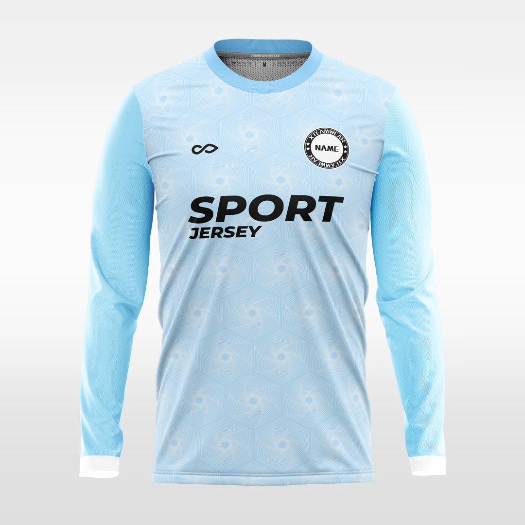 Liqueur - Custom Men's Sublimated Long Sleeve Soccer Jersey