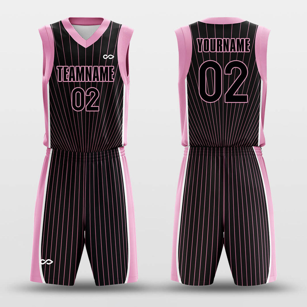 Custom Pink Basketball Jerseys Design for Team Bulk – XBalla