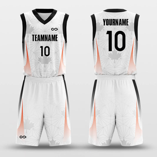 Maple Leaf- Custom Sublimated Basketball Jersey Set