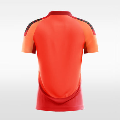 Custom Modish Red Sublimation Soccer Tops Jersey