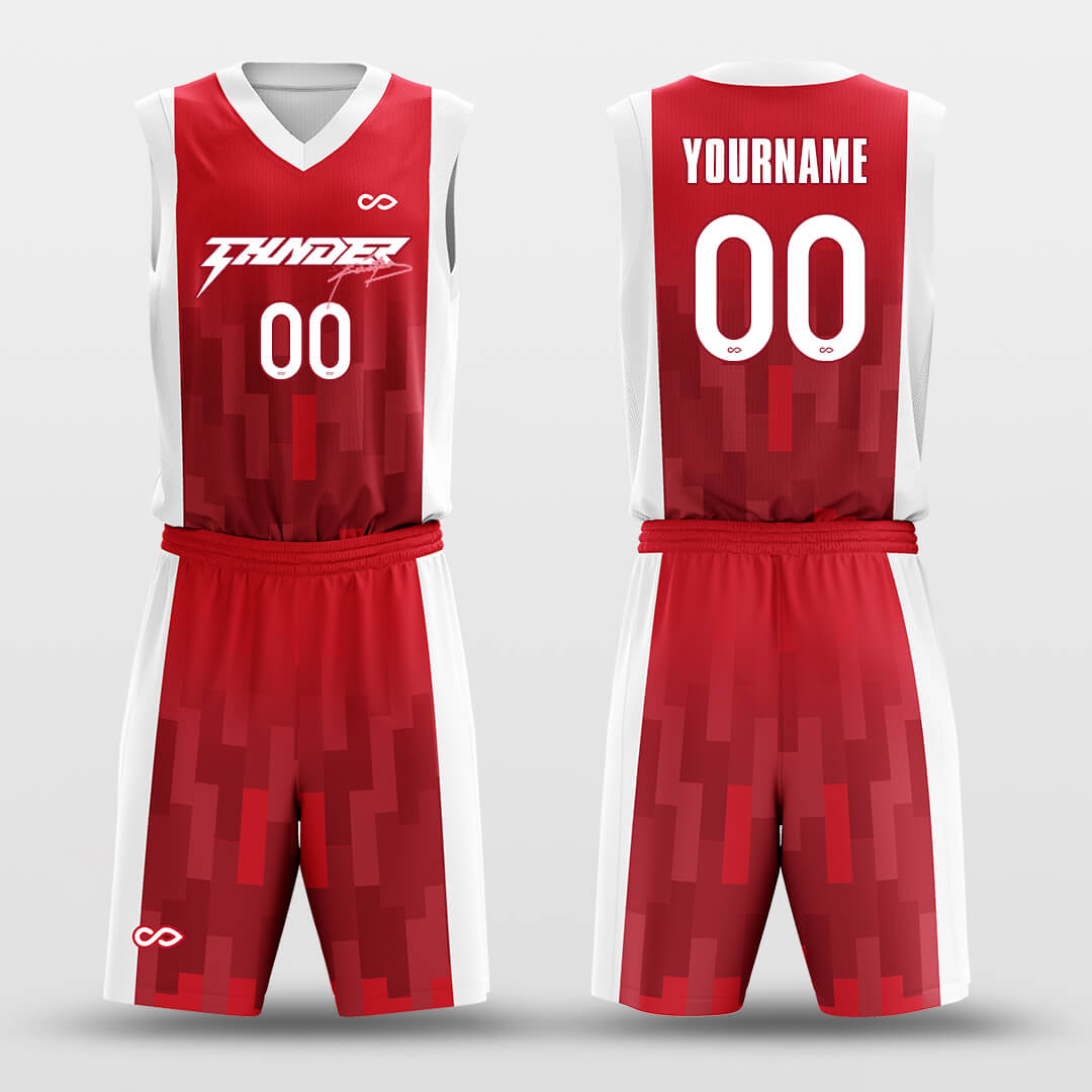 Mosaic- Custom Sublimated Basketball Jersey Set