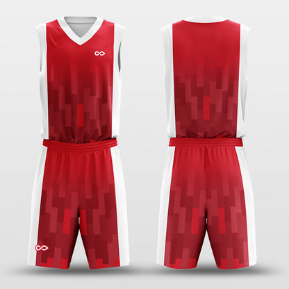 Mosaic- Custom Sublimated Basketball Jersey Set