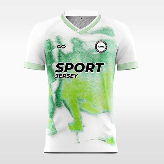 Custom Nature Tie Dye Sublimation Sport Soccer Tops Jersey