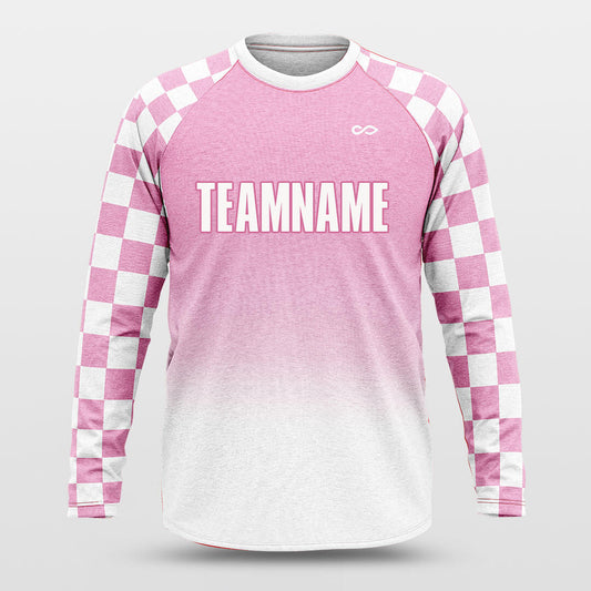 Custom Neon Checkerboard Crew Neck Performance T-Shirt