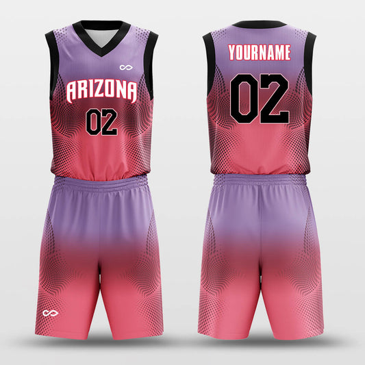 Opera Powder- Custom Sublimated Basketball Jersey Set Fade Fashion