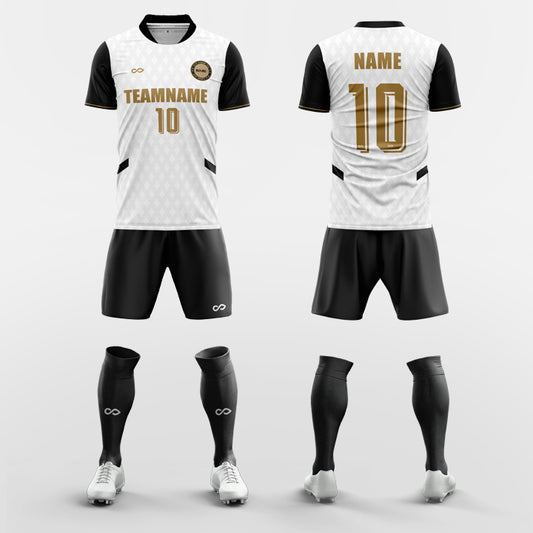 Panda- Custom Youth Soccer Jerseys with Shorts Sublimated Kit