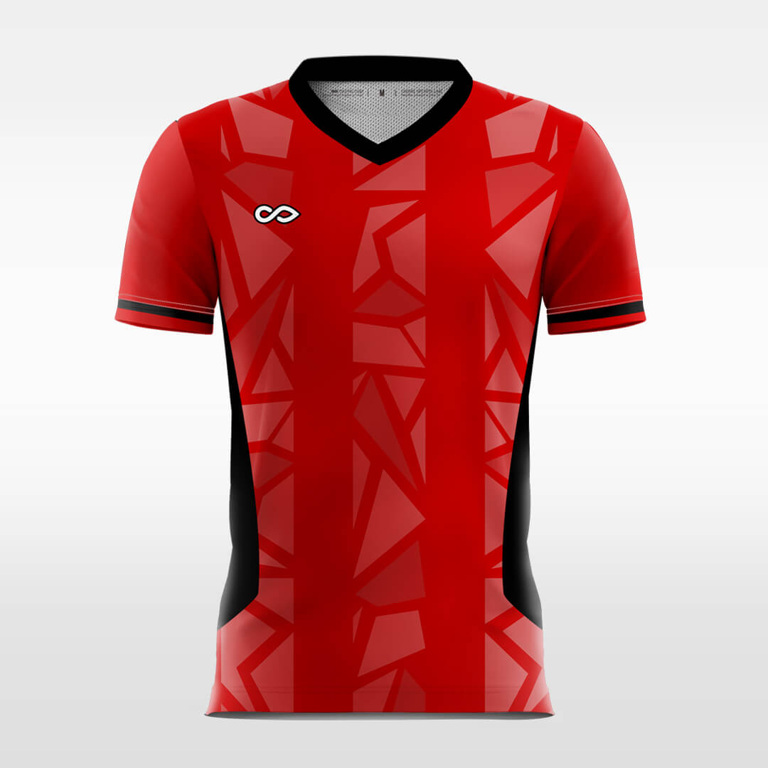 Custom Debris Geometric Pattern Sublimation Handball Tops Jersey