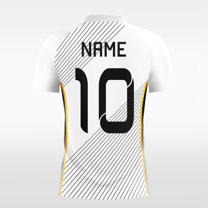 Custom Geometric Pulse Sublimation Soccer Tops Jersey