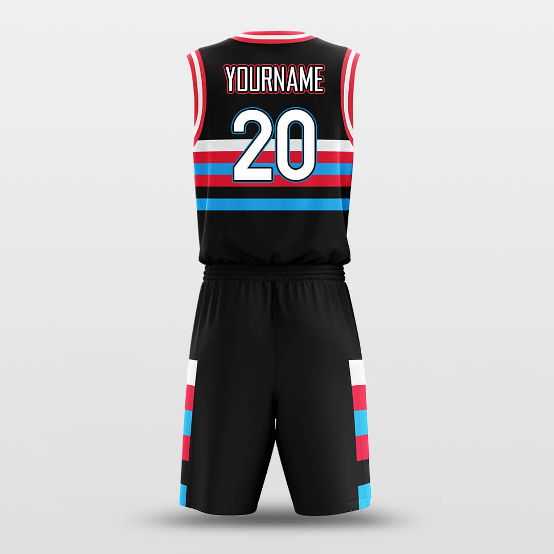 Pixel Mountain- Custom Sublimated Basketball Jersey Set