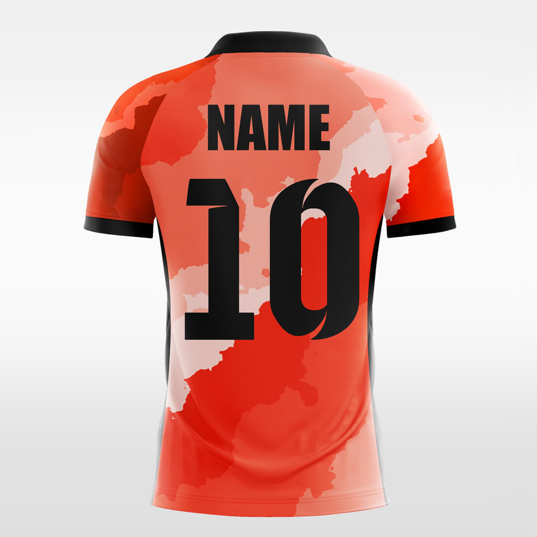 Custom Ink Shading Print Sublimation Soccer Tops Jersey